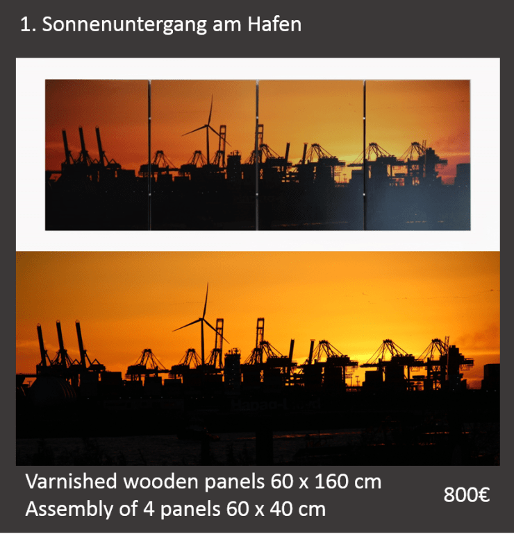 1 Sonnenuntergang am Hafen